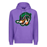 Purple down east wood ducks Premium Hoodie - linhVisuals