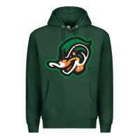 Sports Green down east wood ducks Premium Hoodie - linhVisuals