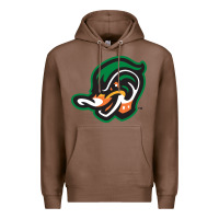 Chestnut down east wood ducks Premium Hoodie - linhVisuals