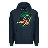 Navy down east wood ducks Premium Hoodie - linhVisuals