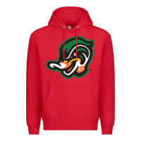 Red down east wood ducks Premium Hoodie - linhVisuals
