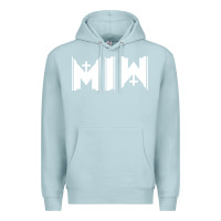 Blue Mist Motionless In White Premium Hoodie - linhVisuals
