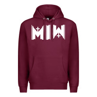 Burgundy Motionless In White Premium Hoodie - linhVisuals