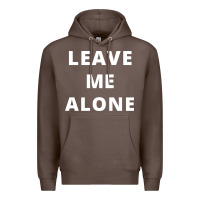 Coffee leave me alone, funny slogan Premium Hoodie - linhVisuals