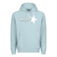 Blue Mist ROCK STAR Premium Hoodie - linhVisuals