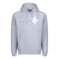 Heather Grey ROCK STAR Premium Hoodie - linhVisuals
