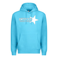 Ocean Blue ROCK STAR Premium Hoodie - linhVisuals