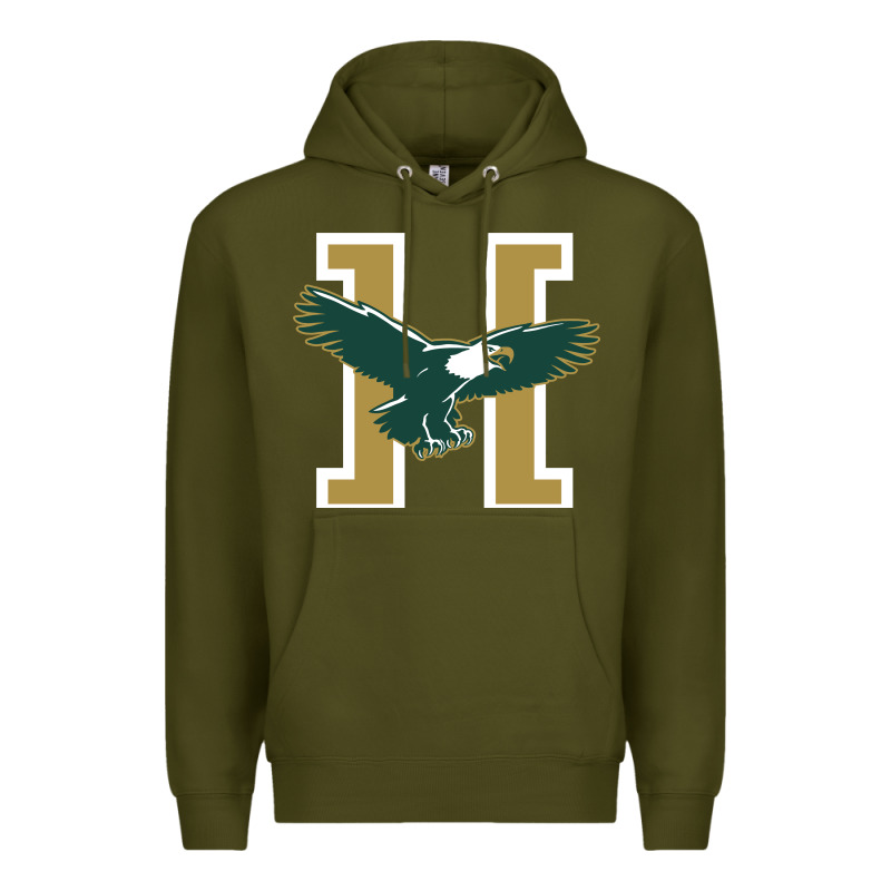 Husson  Eagles Premium Hoodie by linhVisuals | Teevron