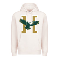 Pale Pink husson  eagles Premium Hoodie - linhVisuals