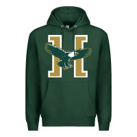 Sports Green husson  eagles Premium Hoodie - linhVisuals