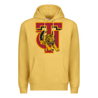 Antique Gold tuskegee merch, golden, tigers Premium Hoodie - linhVisuals