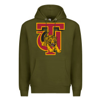 Army Green tuskegee merch, golden, tigers Premium Hoodie - linhVisuals