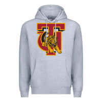 Heather Grey tuskegee merch, golden, tigers Premium Hoodie - linhVisuals