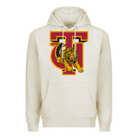 Oatmeal Heather tuskegee merch, golden, tigers Premium Hoodie - linhVisuals