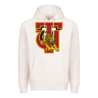 Pale Pink tuskegee merch, golden, tigers Premium Hoodie - linhVisuals