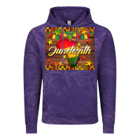 Cloud Purple Juneteenth Vintage Hoodie - BarkalooDesign