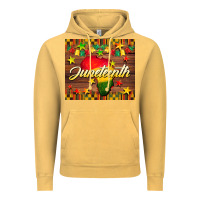 Vintage Mustard Juneteenth Vintage Hoodie - BarkalooDesign
