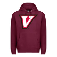 Burgundy virginia merch, wise, cavaliers Premium Hoodie - linhVisuals