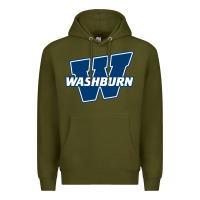 Army Green washburn merch, ichabods Premium Hoodie - linhVisuals