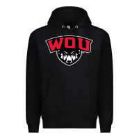 Black western oregon merch, wolves Premium Hoodie - linhVisuals