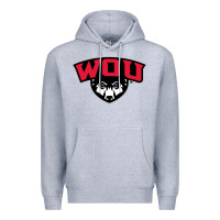 Heather Grey western oregon merch, wolves Premium Hoodie - linhVisuals