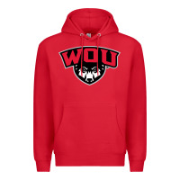 Red western oregon merch, wolves Premium Hoodie - linhVisuals