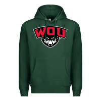 Sports Green western oregon merch, wolves Premium Hoodie - linhVisuals