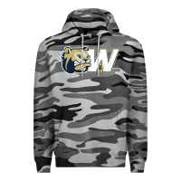 Slate Camo wingate merch, bulldogs Premium Hoodie - linhVisuals