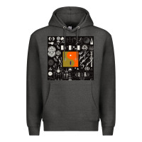 Charcoal Heather nice bon -iver symbol Premium Hoodie - linhVisuals
