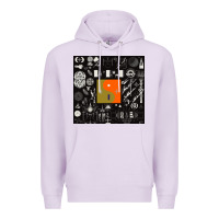Lilac nice bon -iver symbol Premium Hoodie - linhVisuals