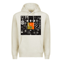Oatmeal Heather nice bon -iver symbol Premium Hoodie - linhVisuals