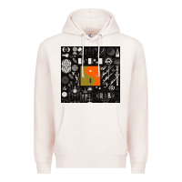 Pale Pink nice bon -iver symbol Premium Hoodie - linhVisuals