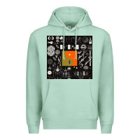 Seafoam nice bon -iver symbol Premium Hoodie - linhVisuals