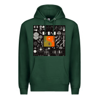 Sports Green nice bon -iver symbol Premium Hoodie - linhVisuals