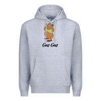 Heather Grey gus gus t-shirt Premium Hoodie - linhVisuals