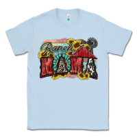 Dusty Blue Ranch mama Motthaer's Day Classic Tee - FaDigitalArtStudio