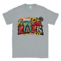 Heather Grey Ranch mama Motthaer's Day Classic Tee - FaDigitalArtStudio