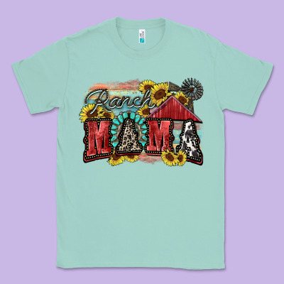 Ranch Mama Motthaer's Day Classic Tee Designed By Fadigitalartstudio