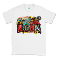 White Ranch mama Motthaer's Day Classic Tee - FaDigitalArtStudio
