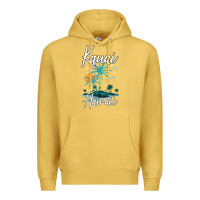 Antique Gold family vacation retro sunset hawaii kauai t shirt Premium Hoodie - linhVisuals