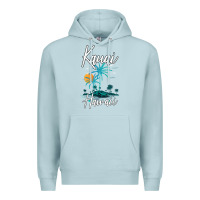 Blue Mist family vacation retro sunset hawaii kauai t shirt Premium Hoodie - linhVisuals