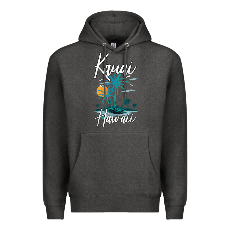Family Vacation Retro Sunset Hawaii Kauai T Shirt Premium Hoodie by linhVisuals | Teevron