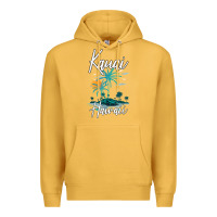 Mustard family vacation retro sunset hawaii kauai t shirt Premium Hoodie - linhVisuals