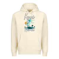 Sandshell family vacation retro sunset hawaii kauai t shirt Premium Hoodie - linhVisuals