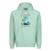 Seafoam family vacation retro sunset hawaii kauai t shirt Premium Hoodie - linhVisuals