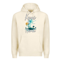 Tofu family vacation retro sunset hawaii kauai t shirt Premium Hoodie - linhVisuals