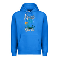 True Royal family vacation retro sunset hawaii kauai t shirt Premium Hoodie - linhVisuals