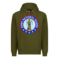 Army Green army national guard Premium Hoodie - linhVisuals