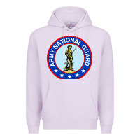 Lilac army national guard Premium Hoodie - linhVisuals