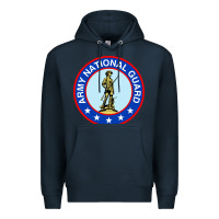 Navy army national guard Premium Hoodie - linhVisuals
